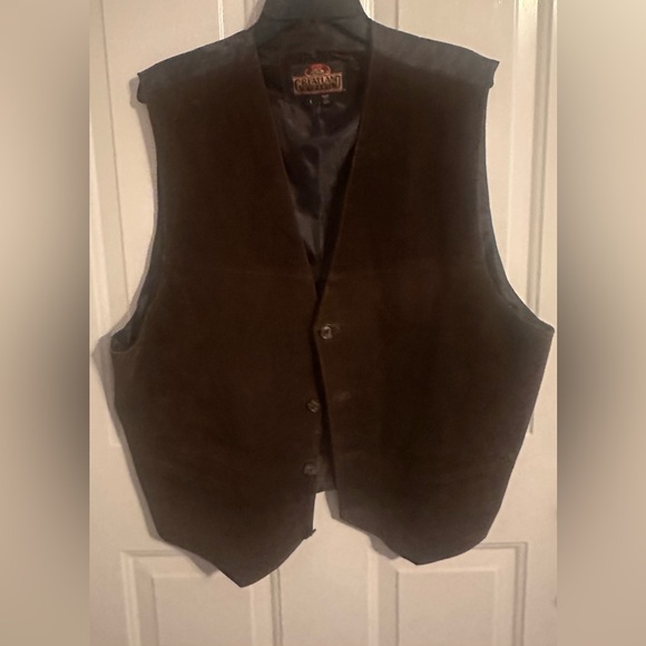 greatland apparel Other - Greatland Apparel Brown Genuine Leather Vest